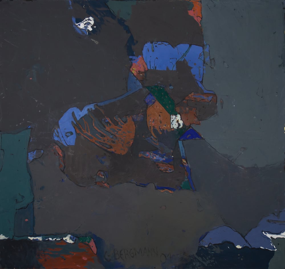 GB-M1135 – Bergmann Bergmann: Das kühle und das warme Blau, 2001/2002